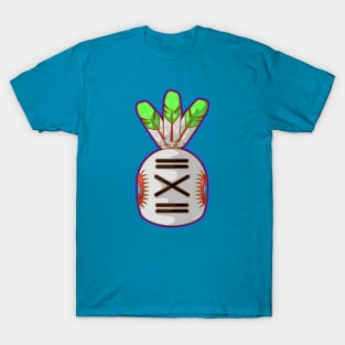 Native american hopi kachina art with feathers T-Shirt